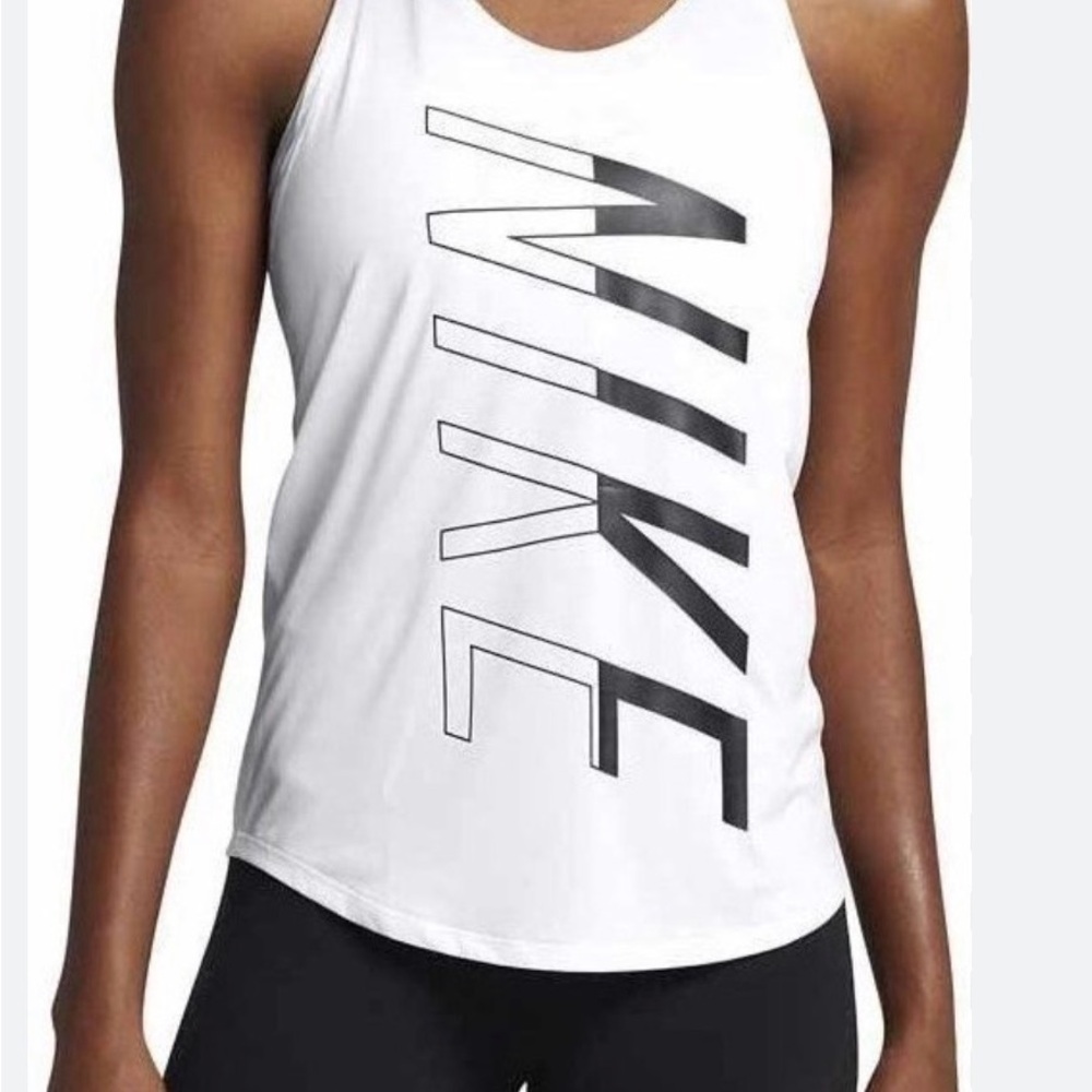 Nike White Tank Top 830440-100